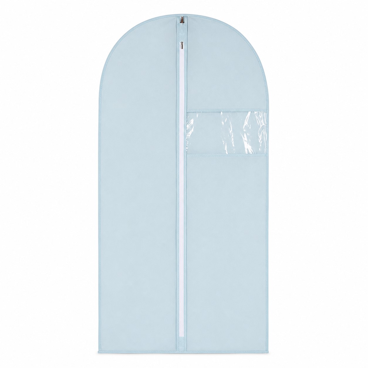 Zippered Non-Woven Garment Bag With Clear Window — view 2