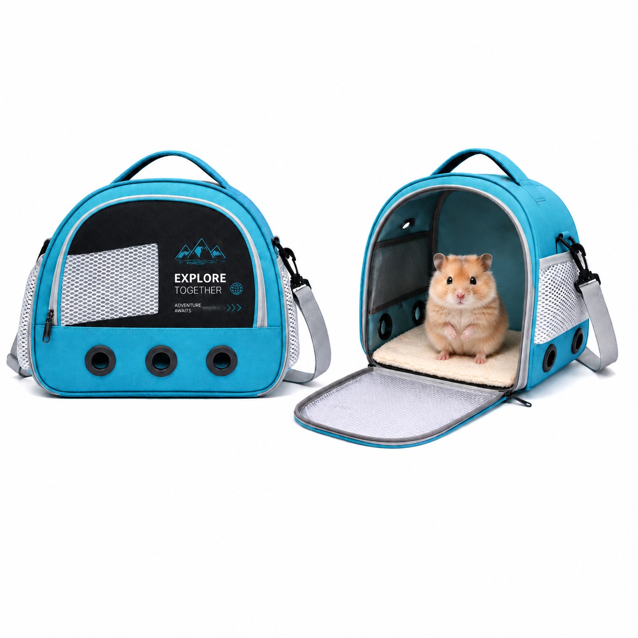 Mesh Window Small Animal Carrier Bag