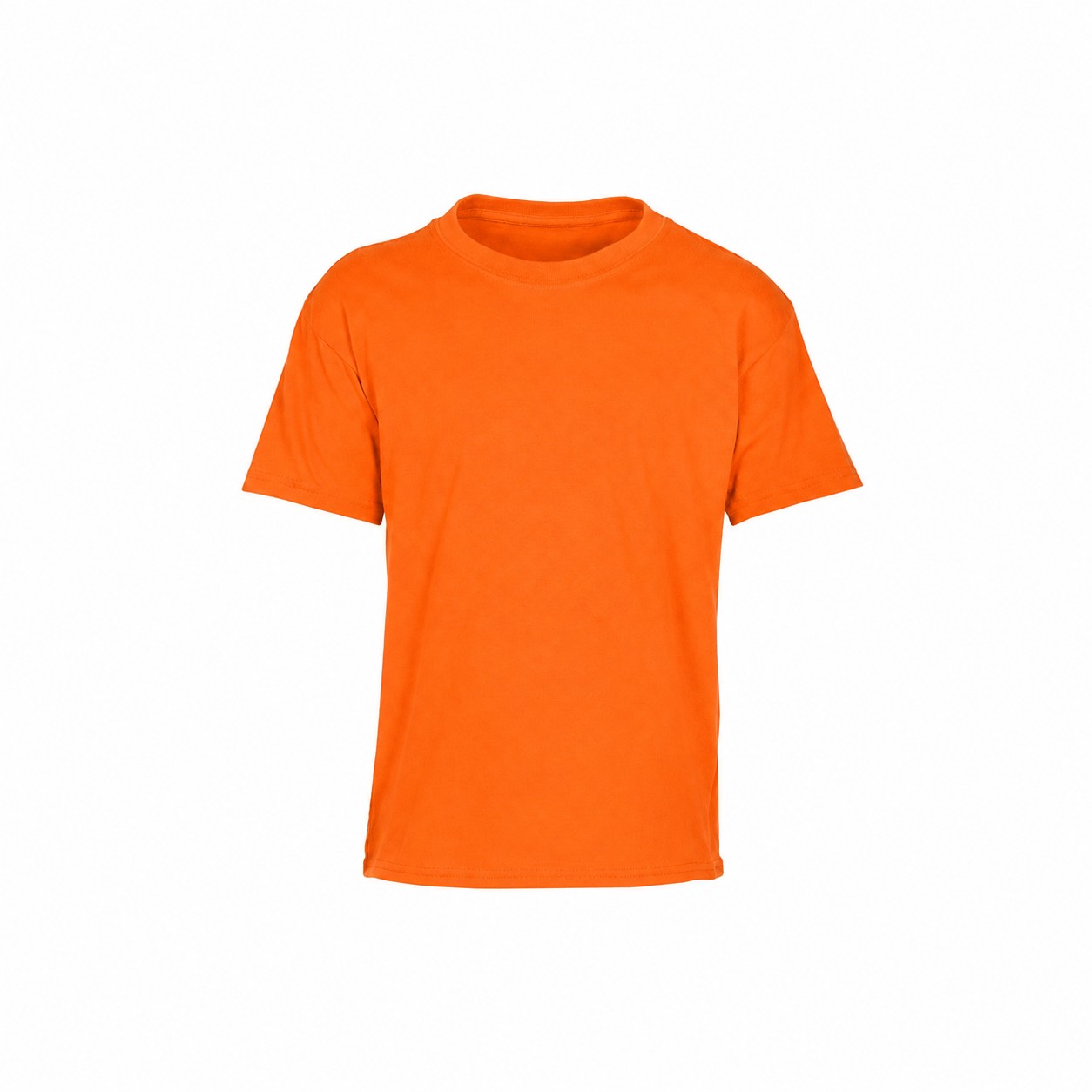 Essential Youth Cotton T Shirt — Orange