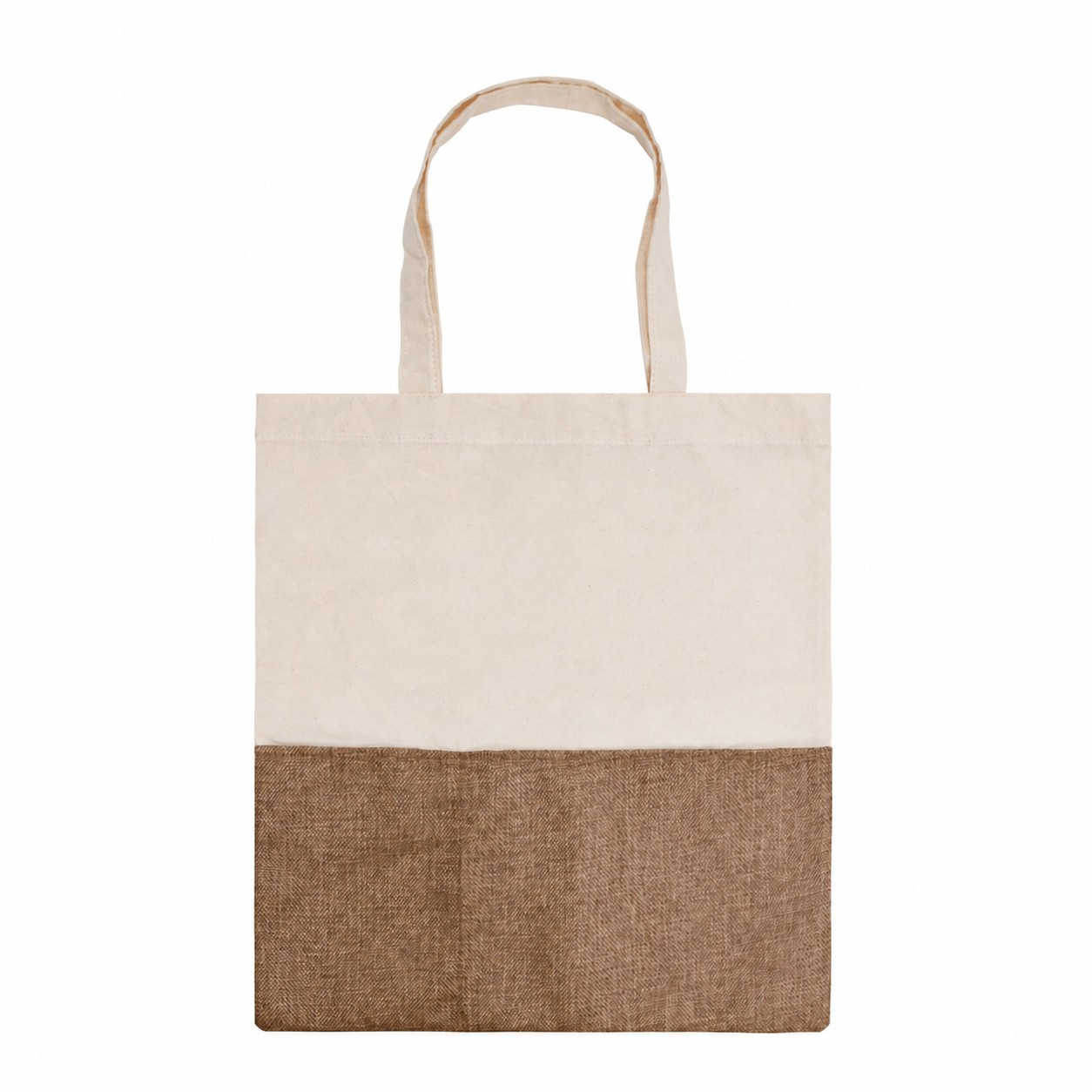 Cotton Tote Bag — Brown