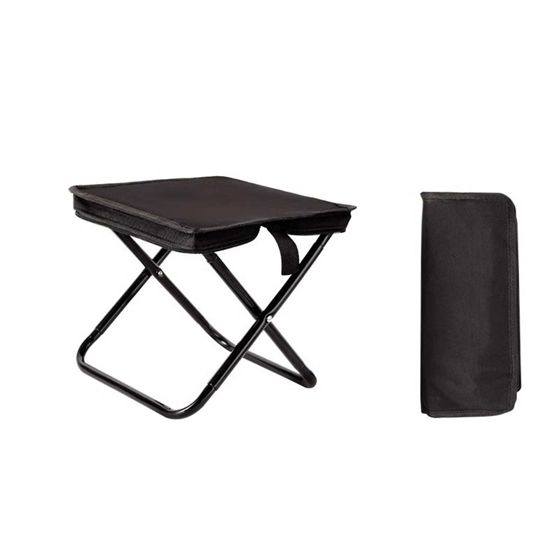 Zippered Carry Bag Folding Stool — view 2