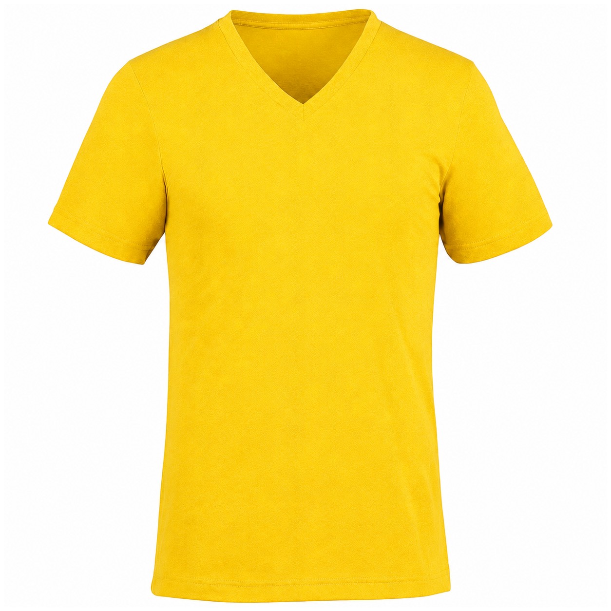 Men's UPF Stretch Half Zip Pullover — Yellow