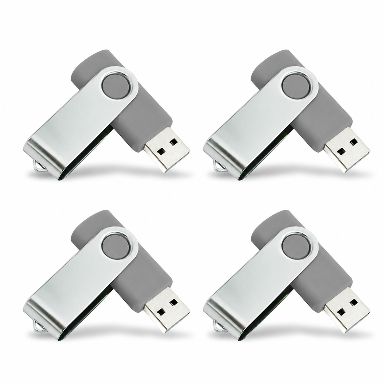 Swivel Metal Flash Drive — view 4
