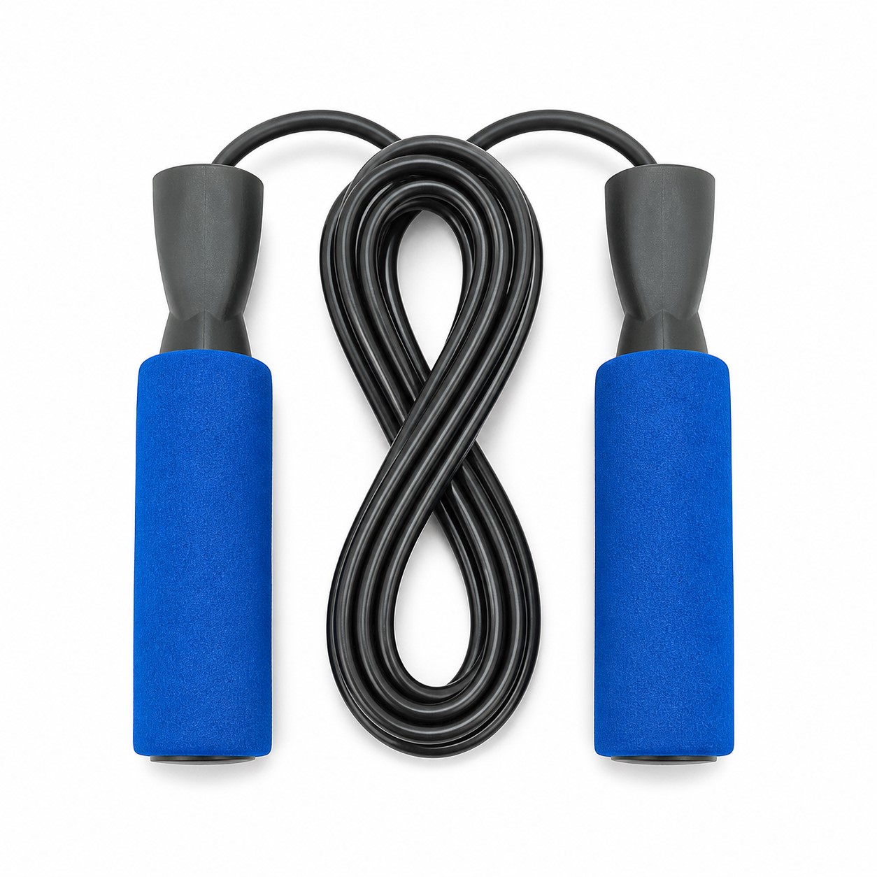 Adjustable Plastic Jump Rope With Sponge Handles — view 2