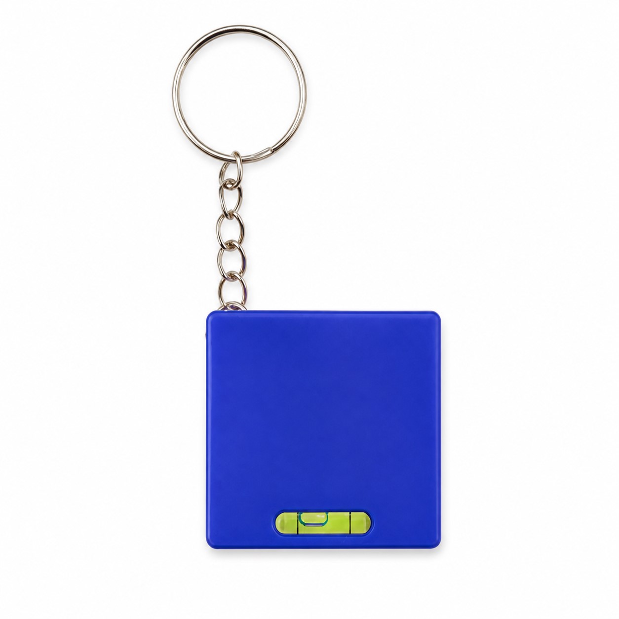 Square ABS Tape Measure Level Keychain — view 2