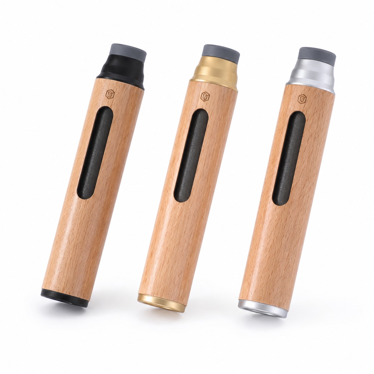 Compact Wood Ashtray With Secure Lid