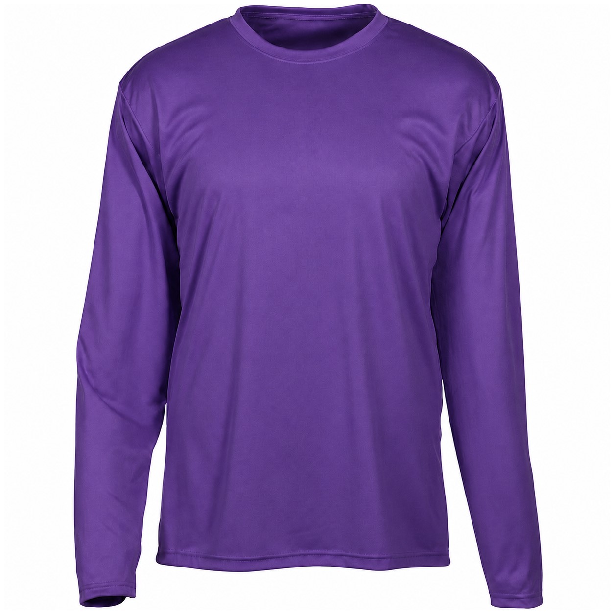 Recycled Polyester Cooling Tee — Purple