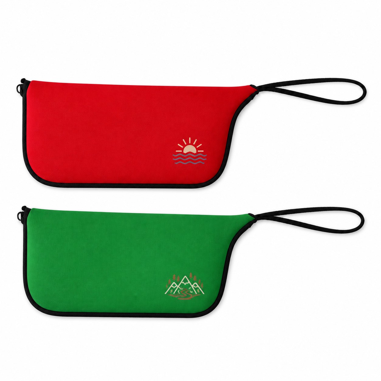 Synthetic Rubber Zippered Mouse Storage Pouch