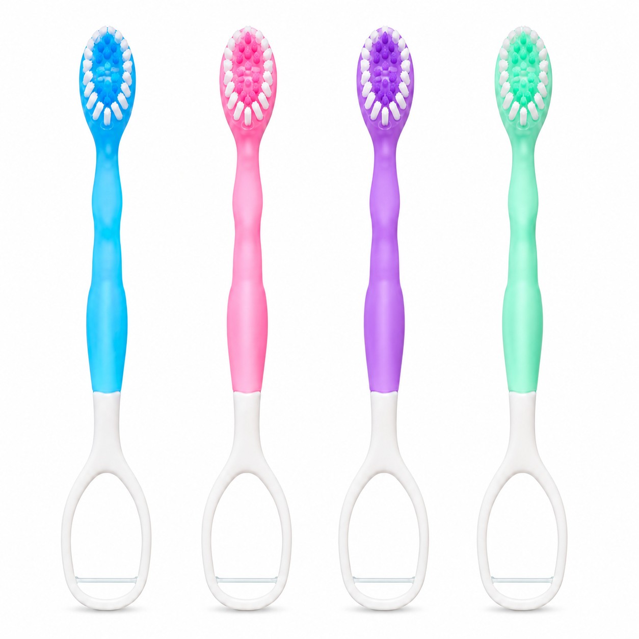 Disposable Peppermint Gel Travel Toothbrush Set