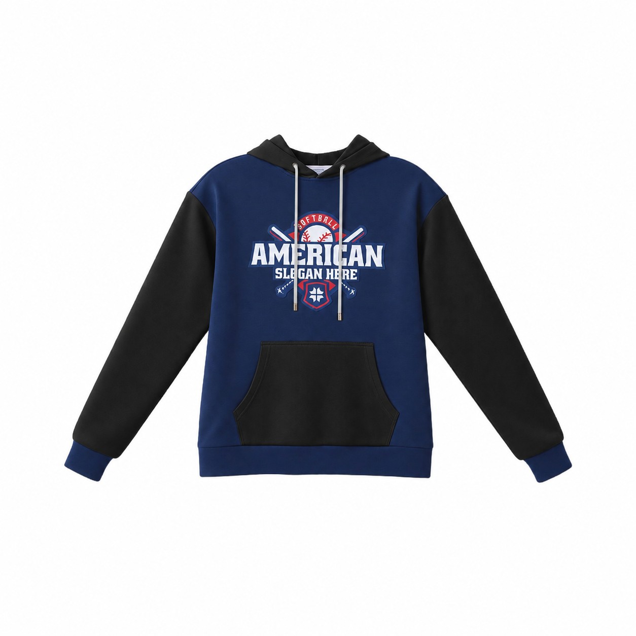 Composite Cotton Athletic Fit Hoodie — Black