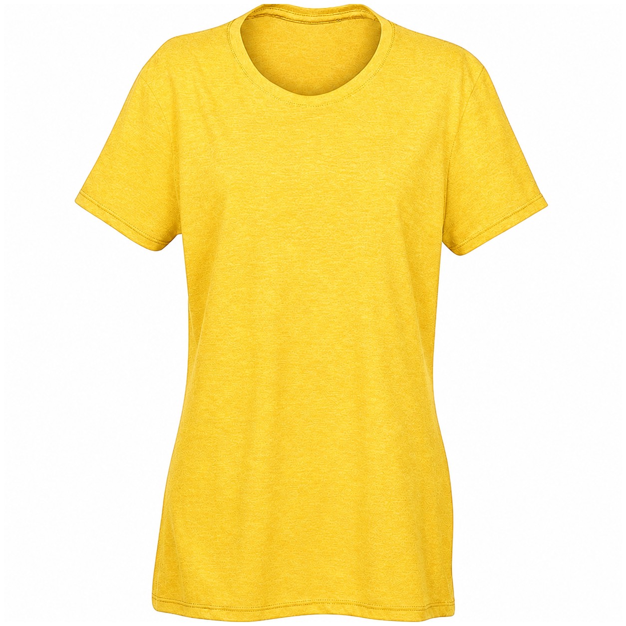 Ladies' Tri-Blend Short-Sleeve Tee — Yellow