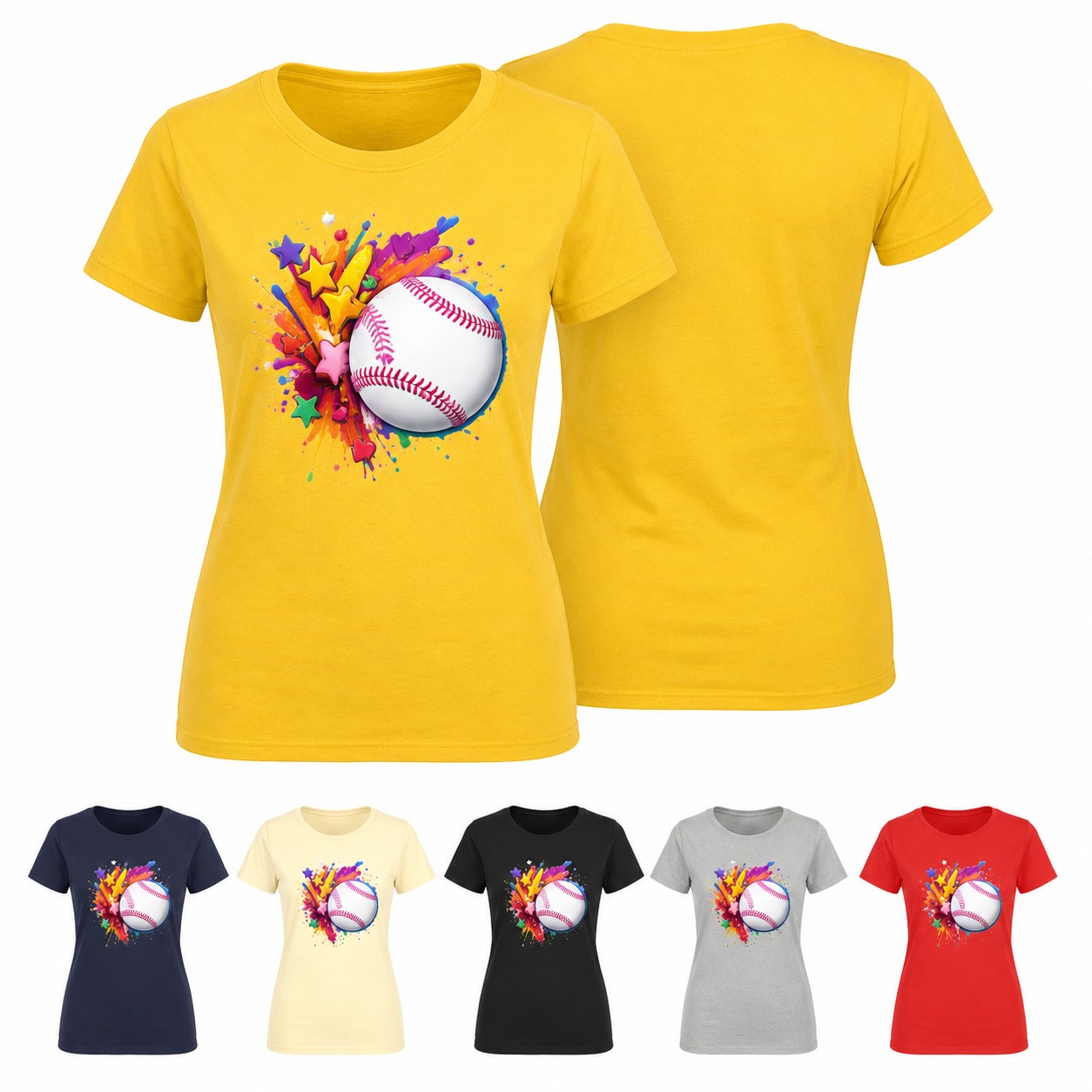 Ladies' Midweight Cotton T-Shirt