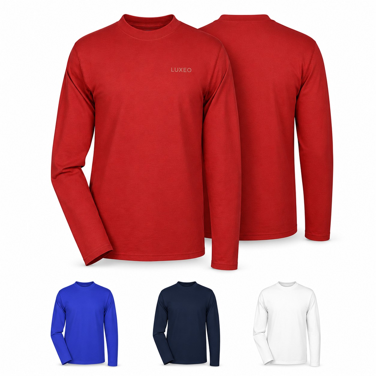 Recycled Cotton Polyester Full Zip Hoodie
