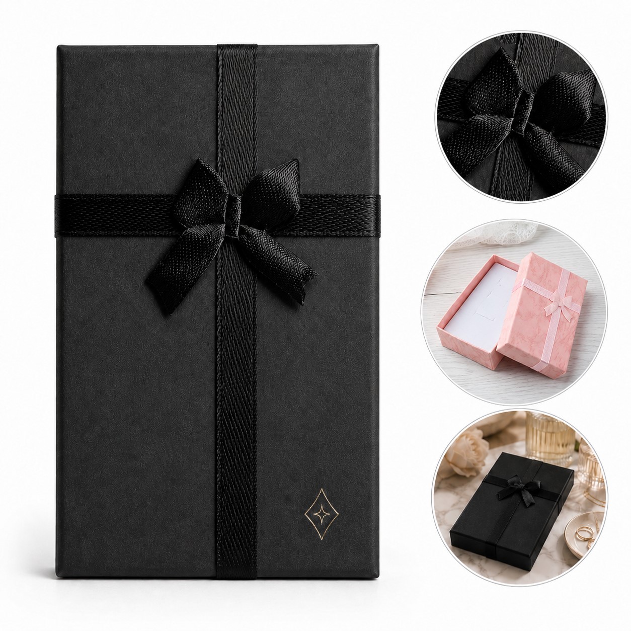 Ribbon Bow ABS Jewelry Box