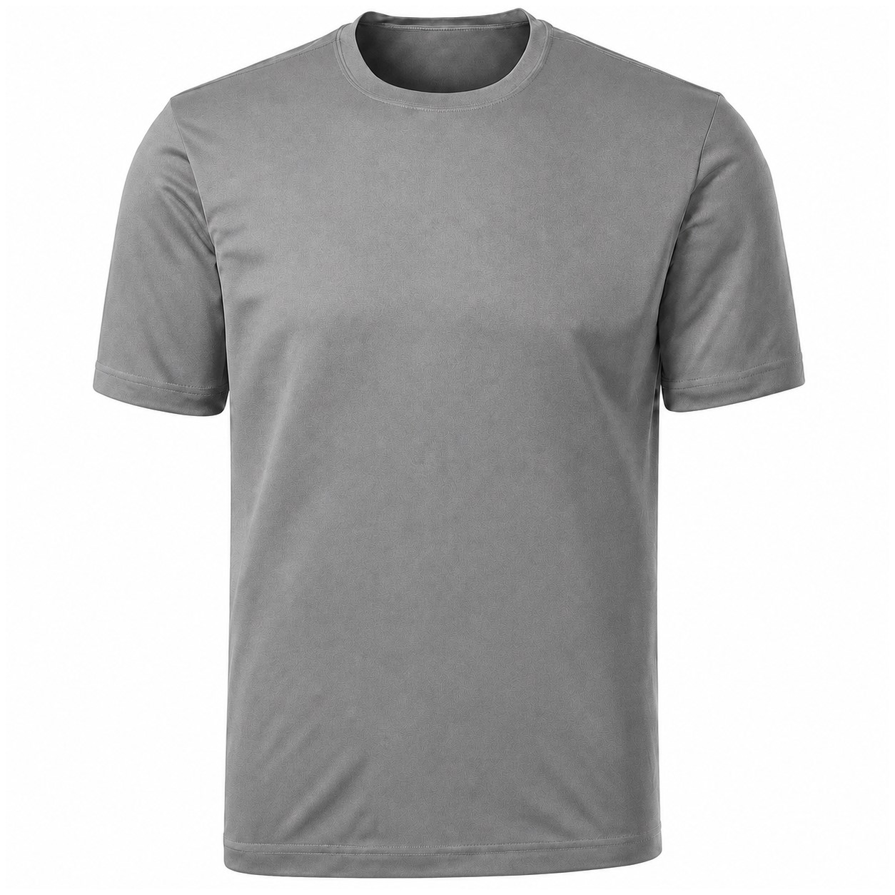 Men's Lightweight Polyester Athletic T-Shirt — Gray