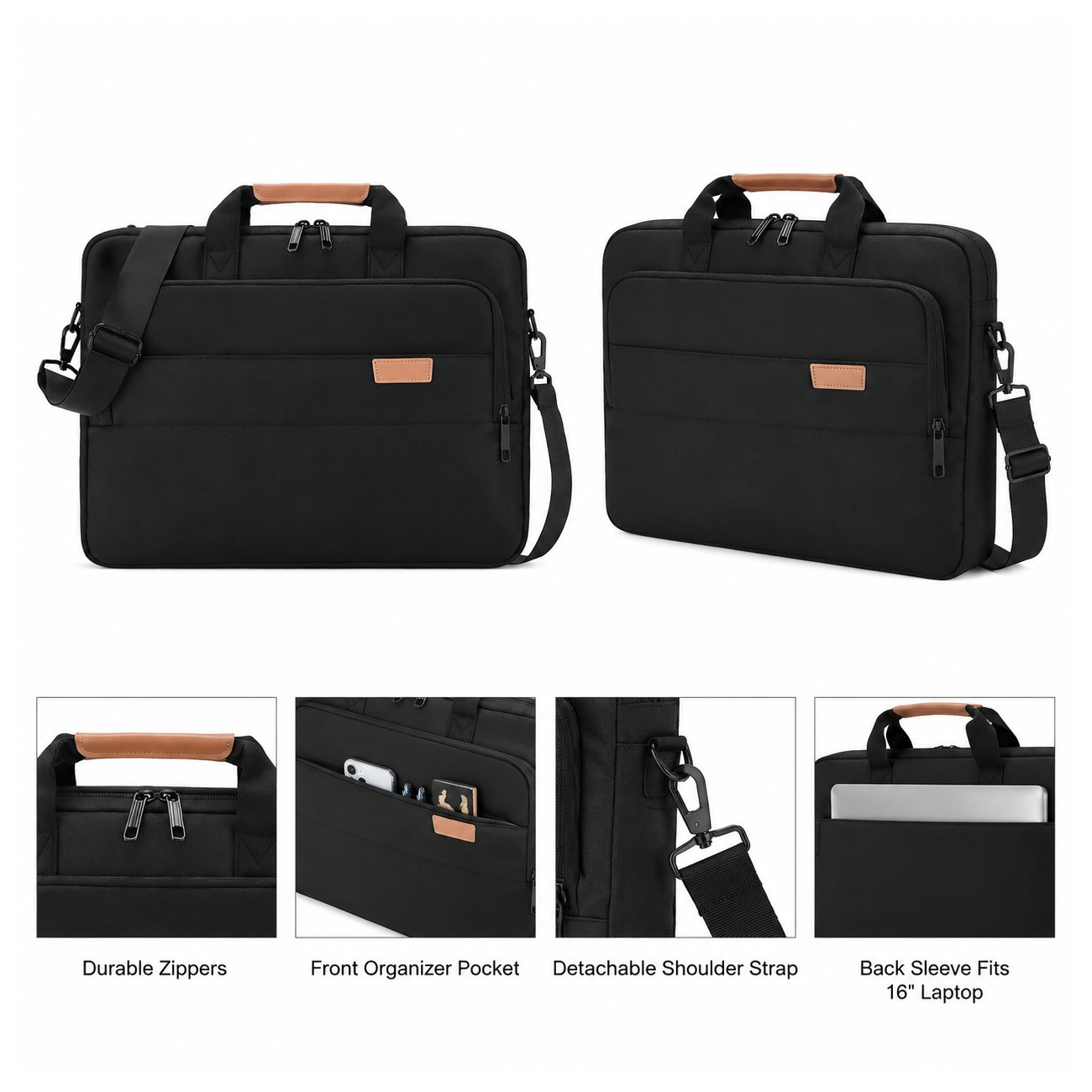 Adjustable Strap Carry Handles Laptop Backpack
