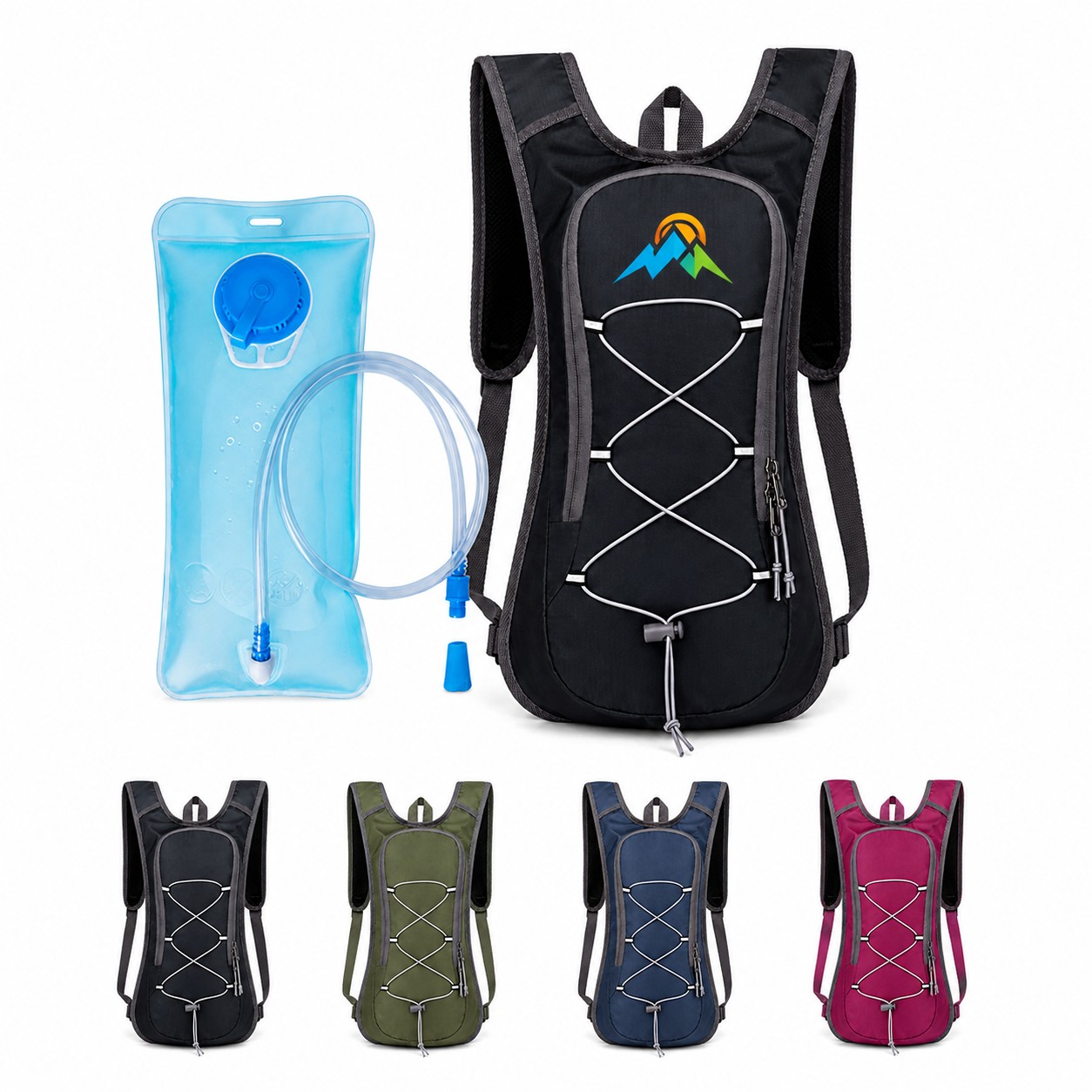 Two Liter Reservoir Hydration Backpack