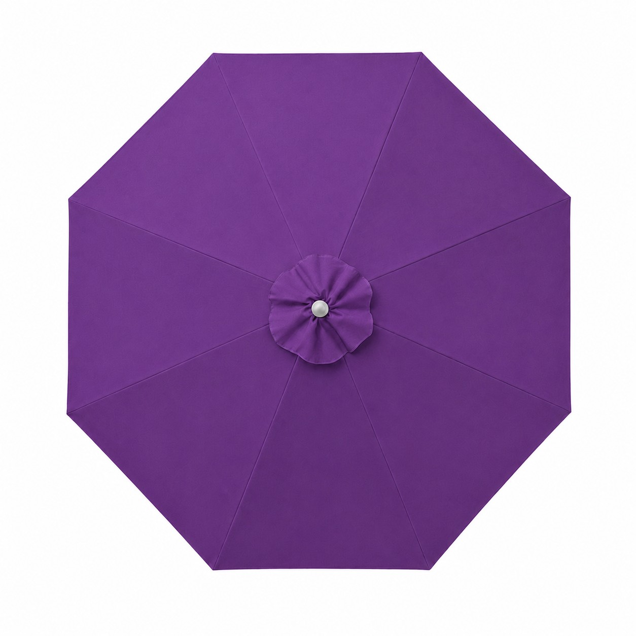 Nine Foot Commercial Market Umbrella — Purple
