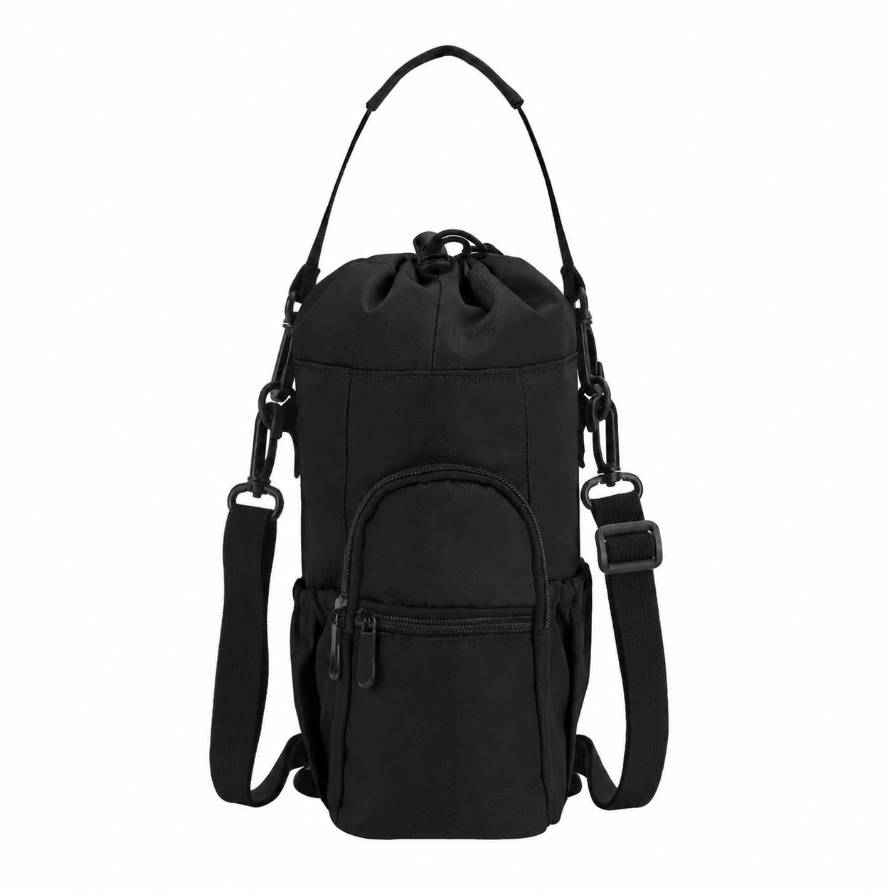 Golf Front Pocket Cooler Bag — Black