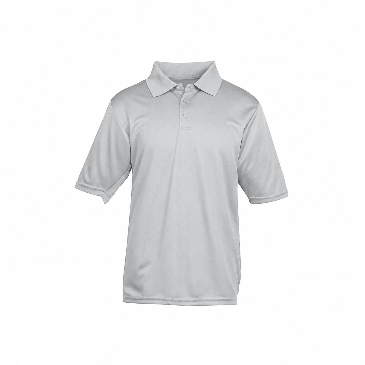 Pocket Sun Protection Polo — Silver