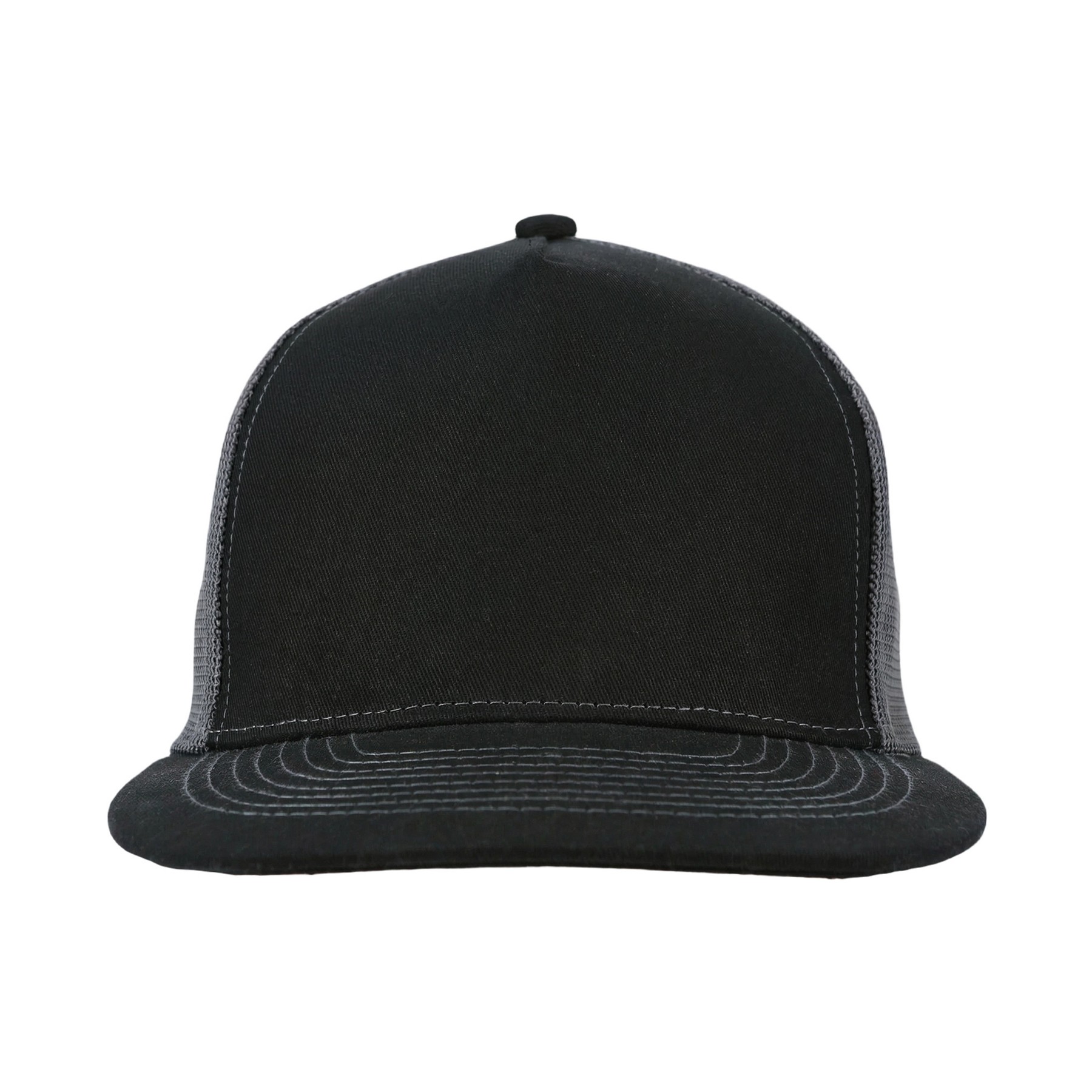 Soft Mesh Flat Bill Trucker Cap — view 2