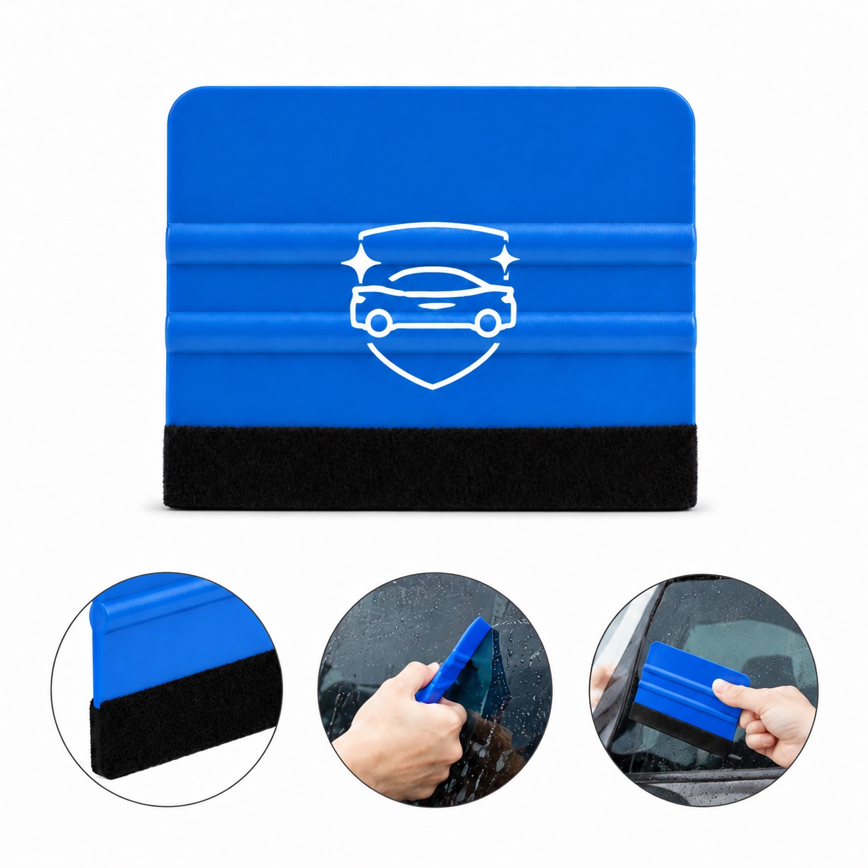 Plastic Car Film Squeegee With Soft Edge