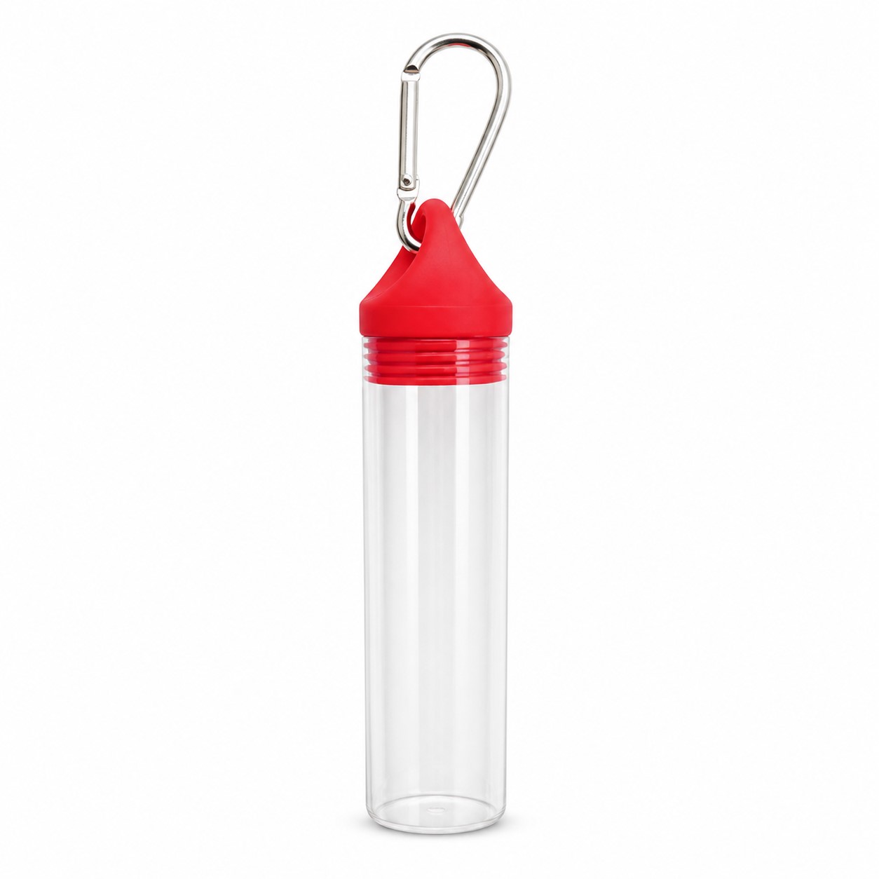 Plastic Cord Organizer Tube With Carabiner — view 2