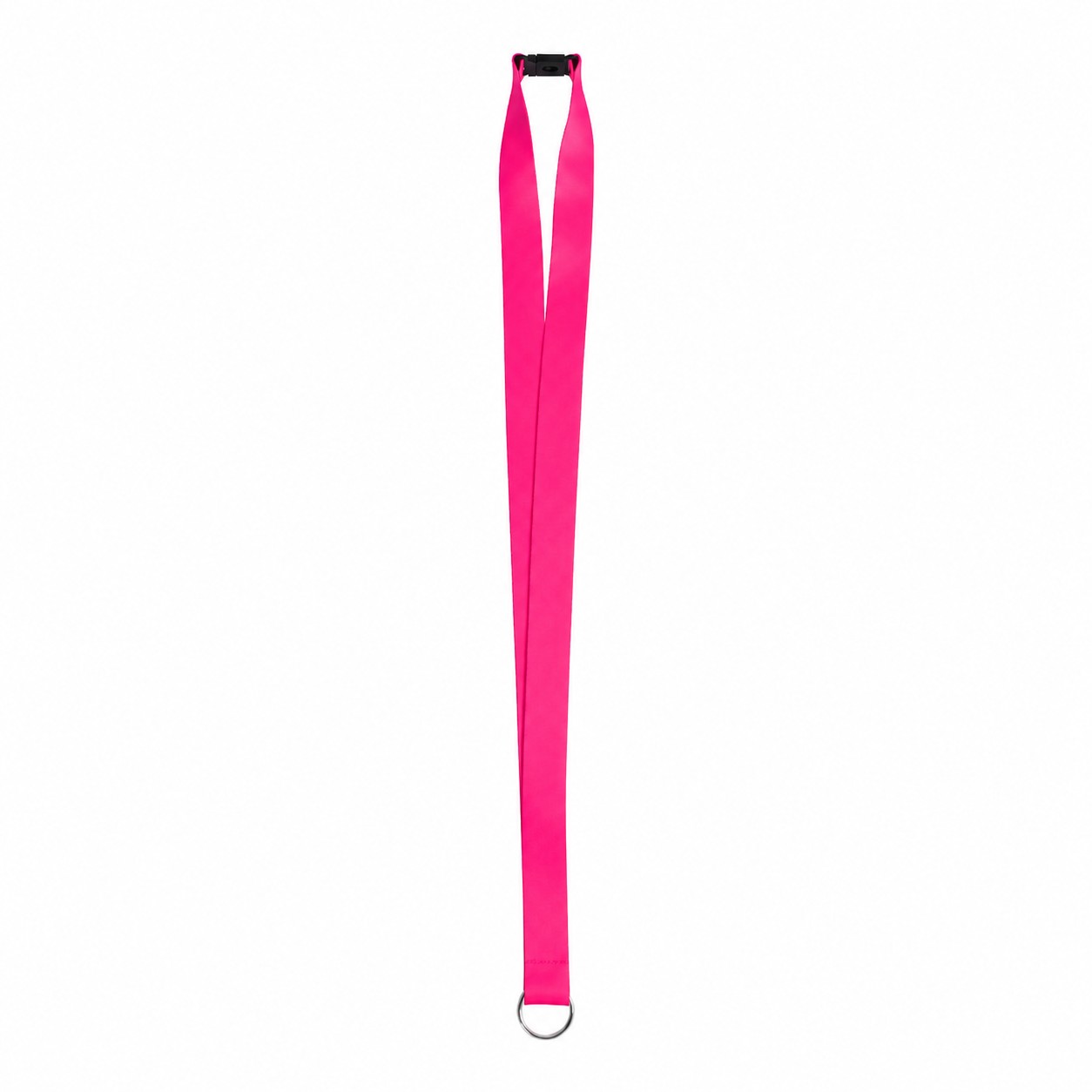 Breakaway Ring End Lanyard — Hot Pink