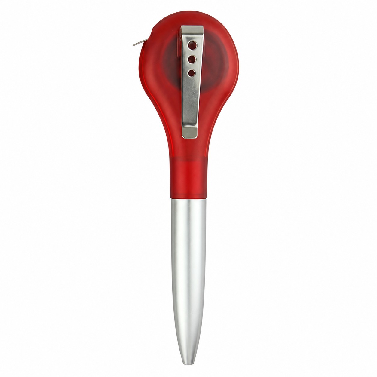 ABS Ballpoint Pen With Retractable Tape Measure — view 2