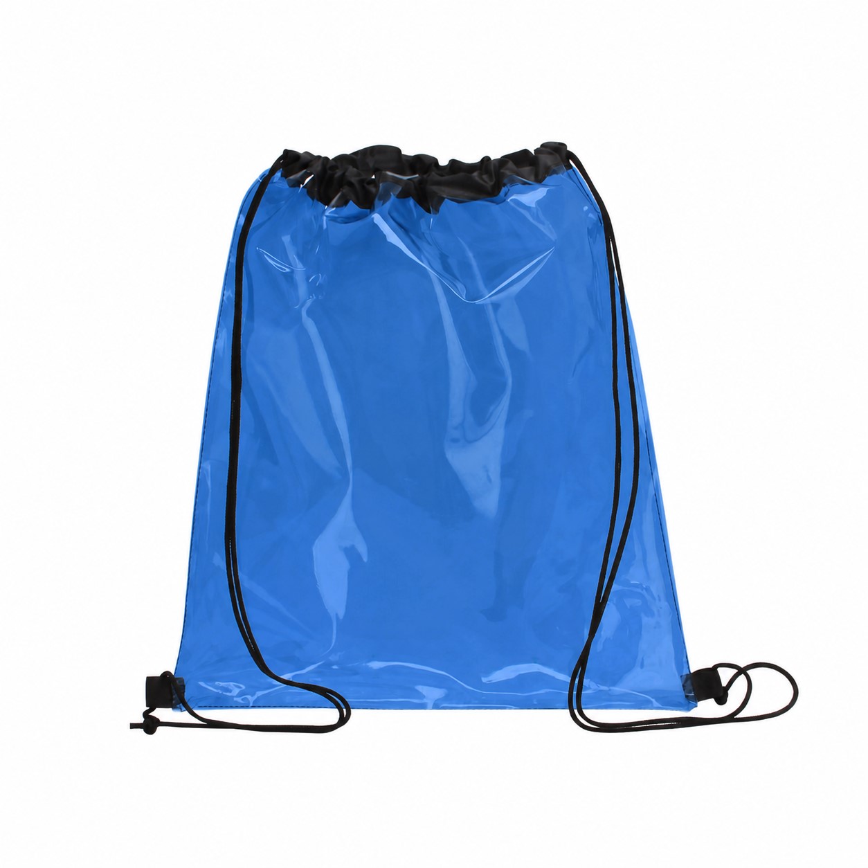 PVC Drawstring Bag — Royal Blue
