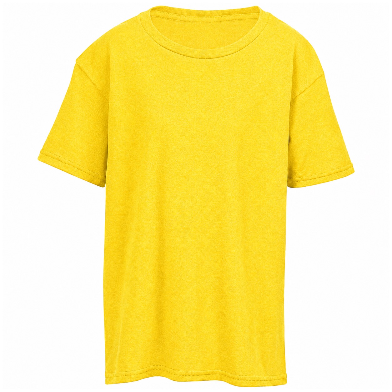 Youth Cotton Jersey Shirt — Yellow