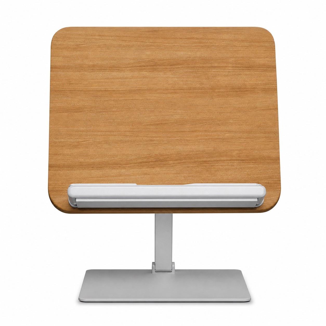 Adjustable Rotating Book Holder With Page Clips — view 2