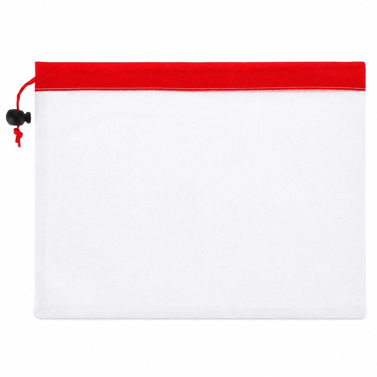 Large Mesh Fabric Drawstring Storage Bag — view 2