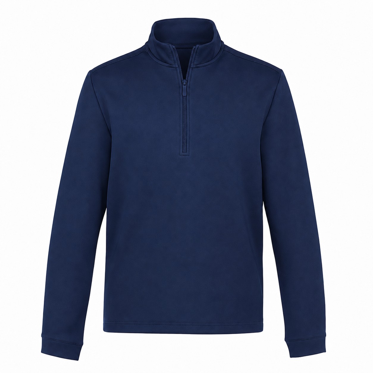 Men's Fleece Mock Neck Pullover — view 2