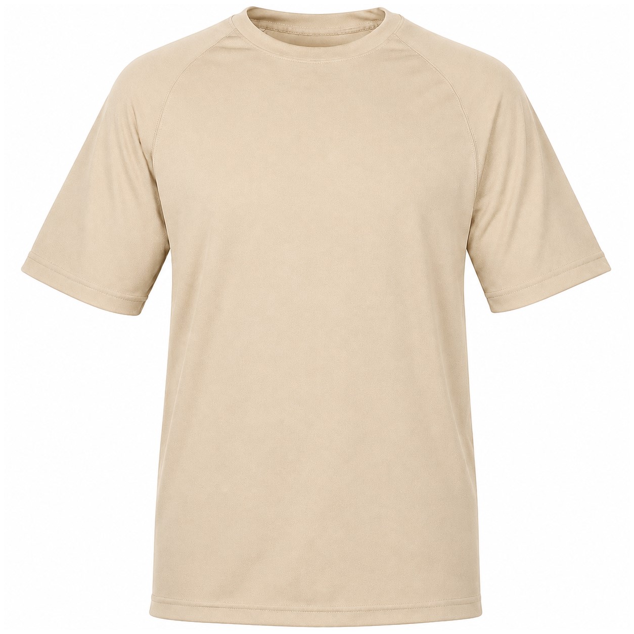 Ladies Recycled Polyester Half Zip Pullover — Beige