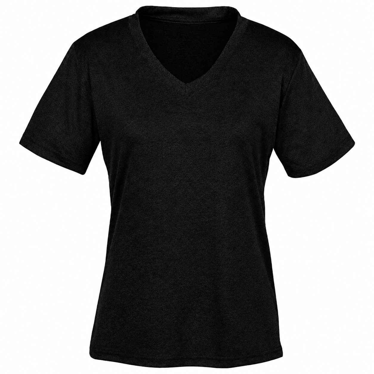 Cotton-Polyester Blend Sweatshirt — Black