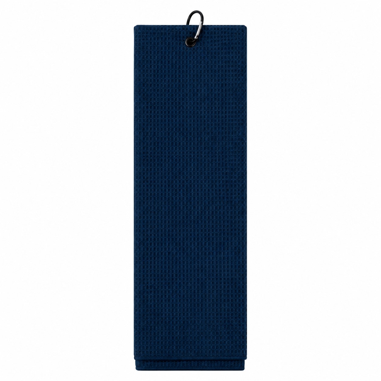 Waffle Microfiber Golf Towel With Carabiner — view 2