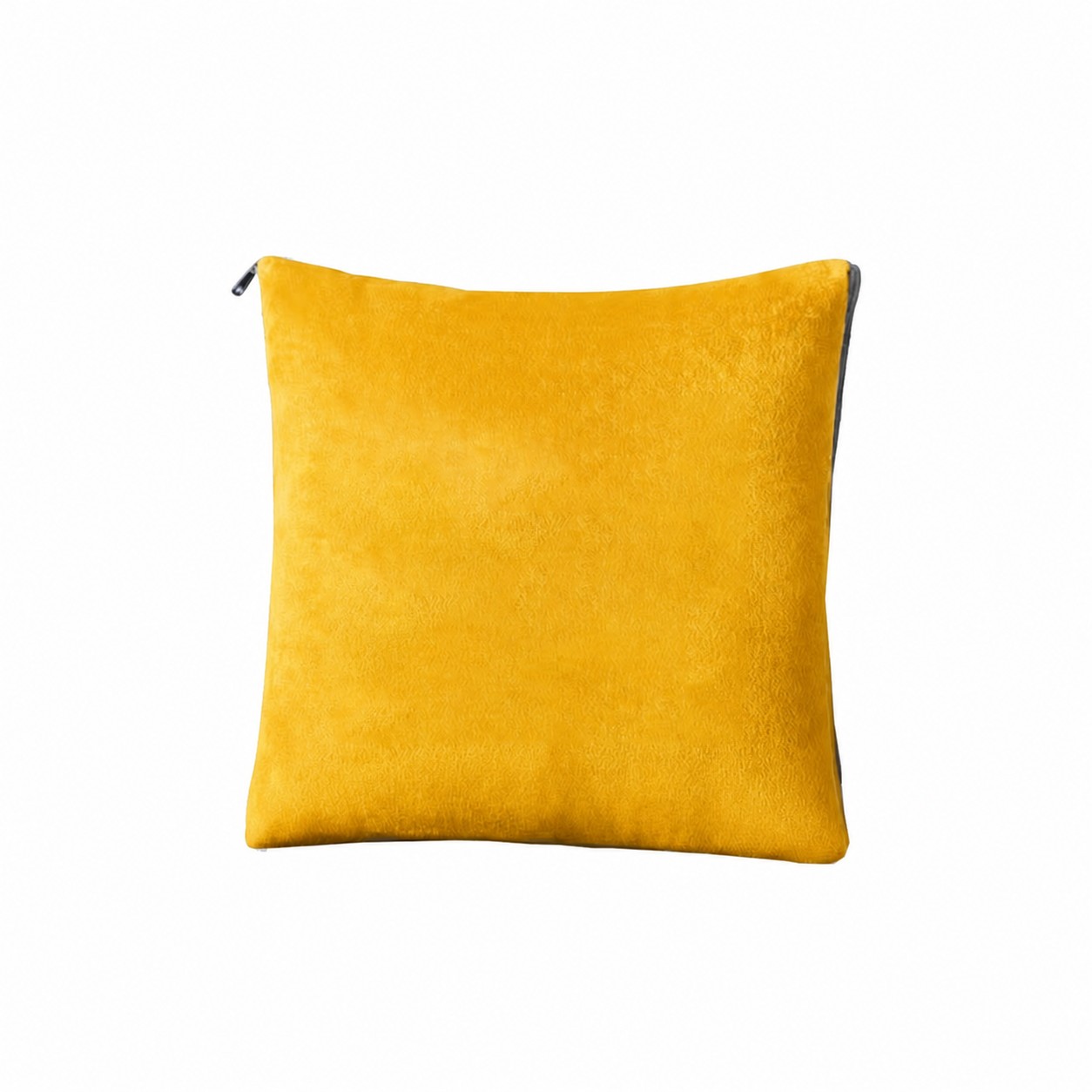 Dutch Velvet Travel Blanket Pillow — Yellow
