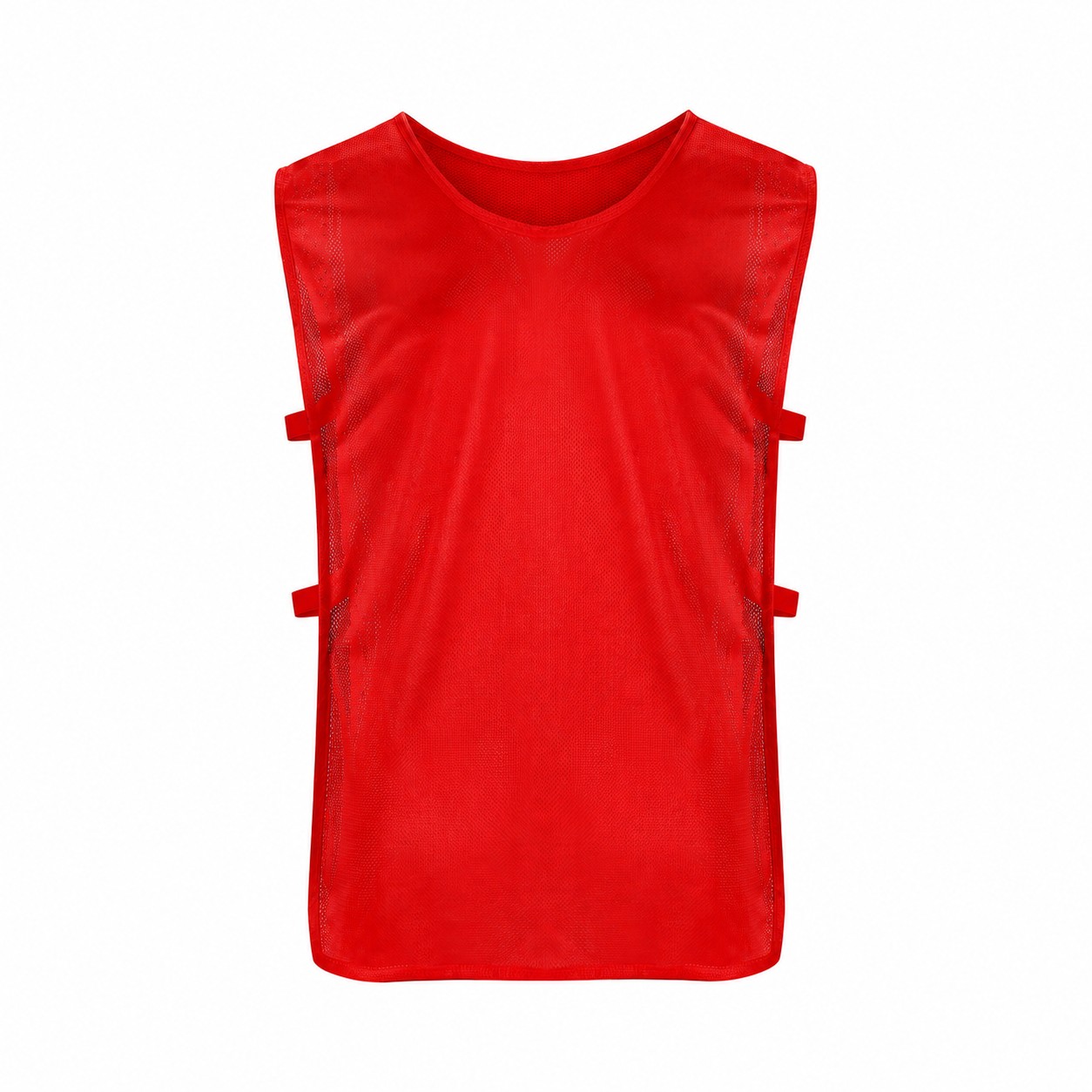 Elastic Side Training Pinnies — Red