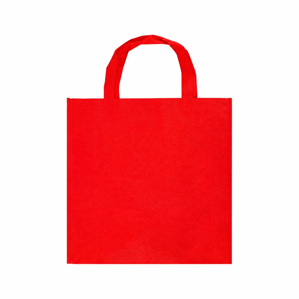 Fold-Flat Storage Tote Bag — Red