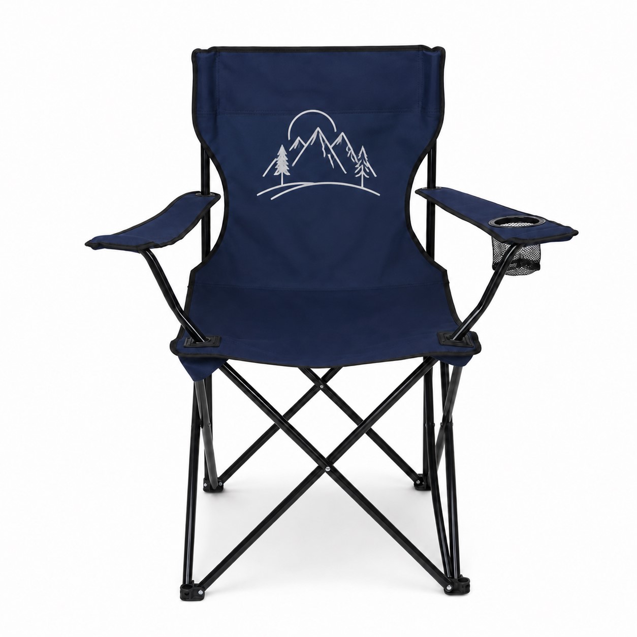 Portable Steel Frame Camp Chair