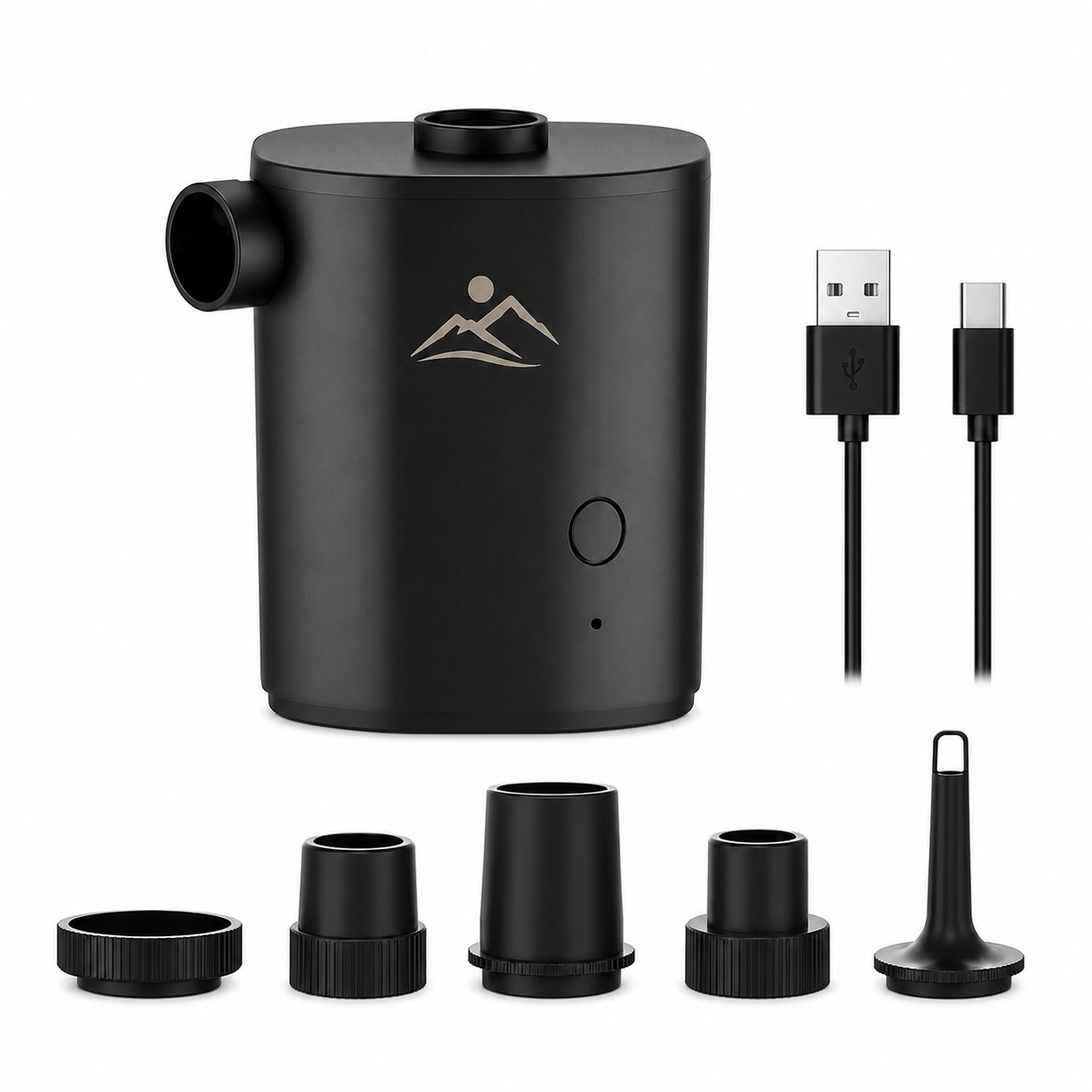 Compact ABS Portable Air Pump