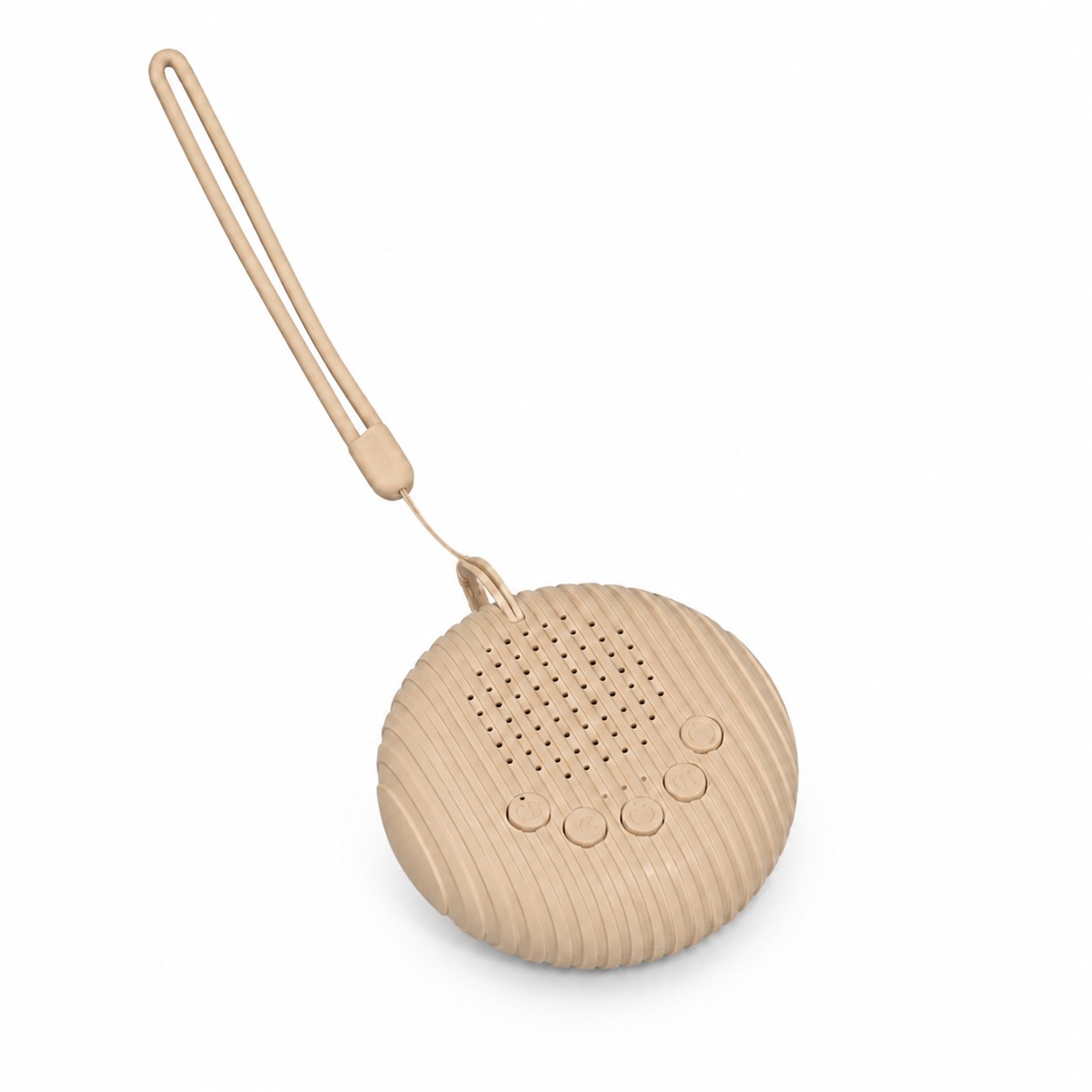 Compact White Noise Sound Machine — Tan Beige