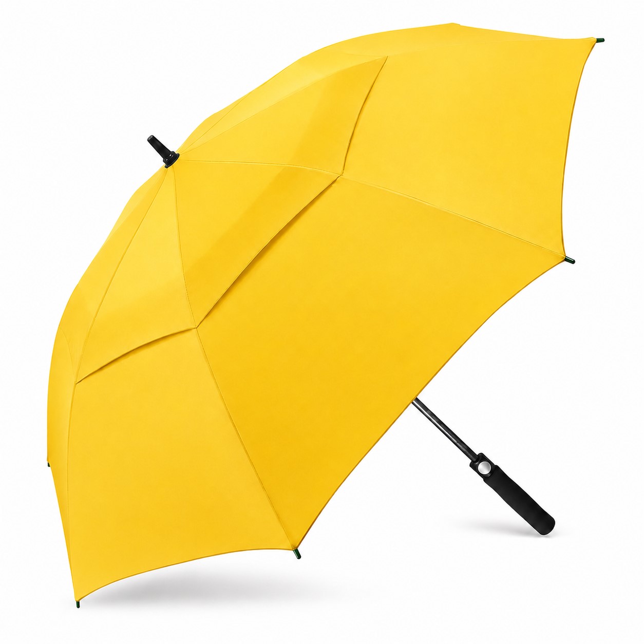 Large Polyester Golf Umbrella — Yellow