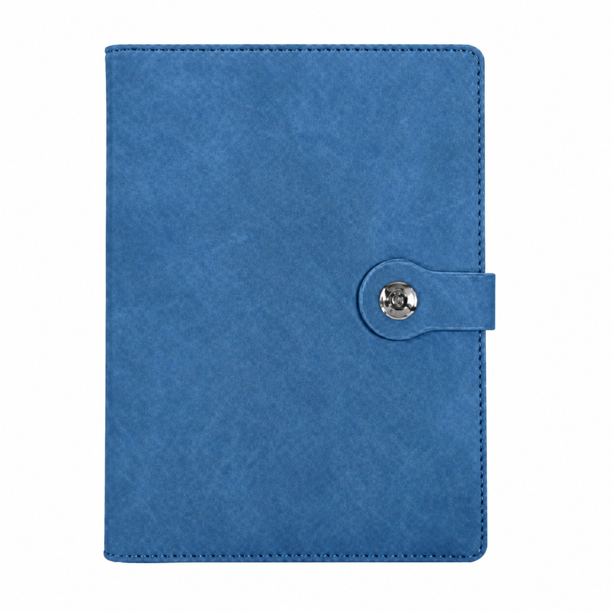 Snap Tab A5 PU Notebook Folio — Blue
