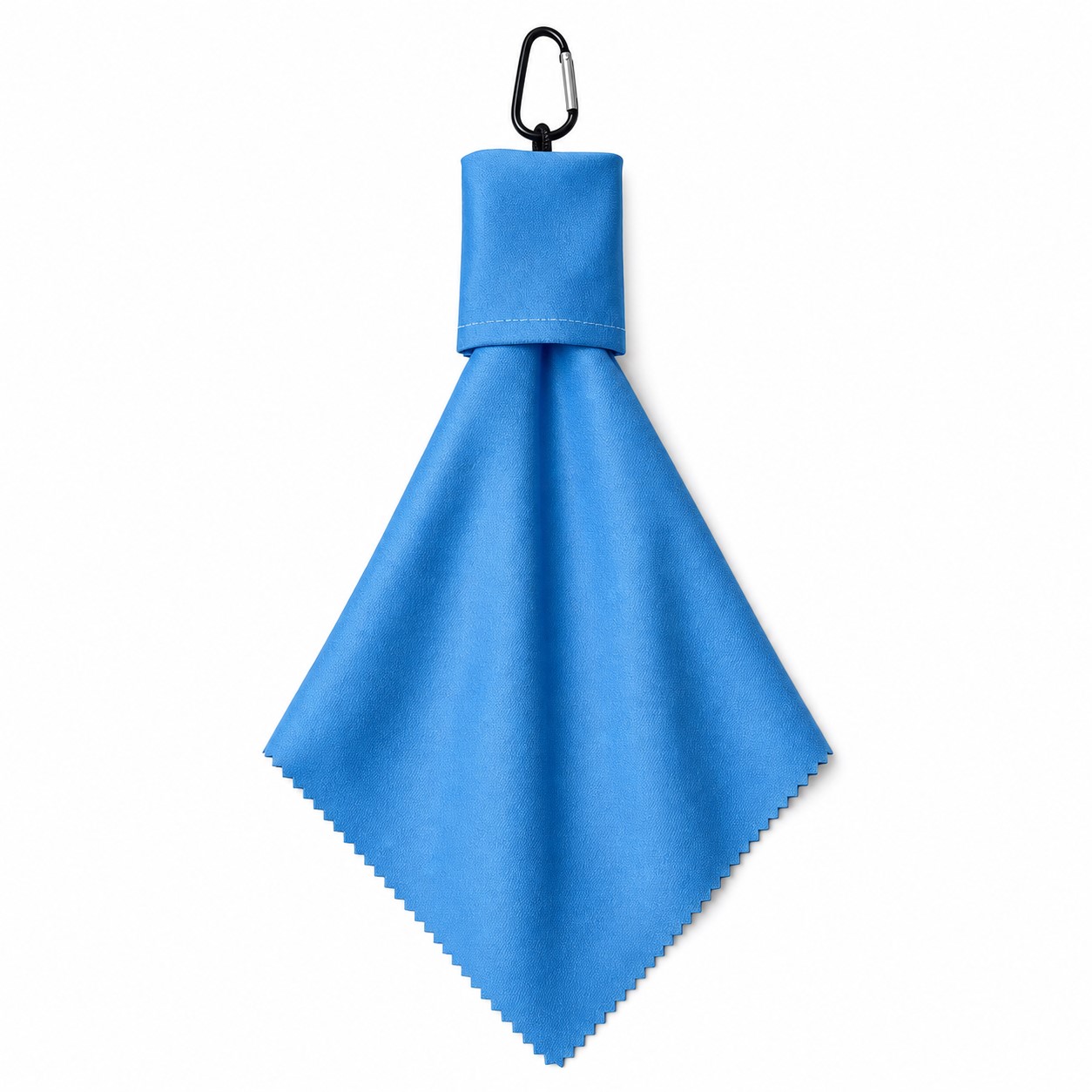 Foldable Microfiber Optical Cloth Buckle Pouch — view 2