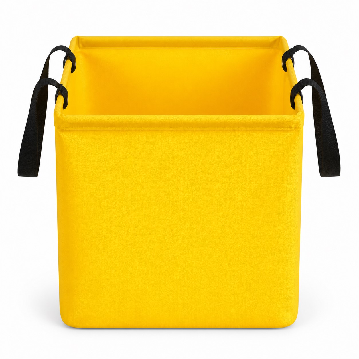 Collapsible Polyester Storage Tote With Carry Straps — view 2