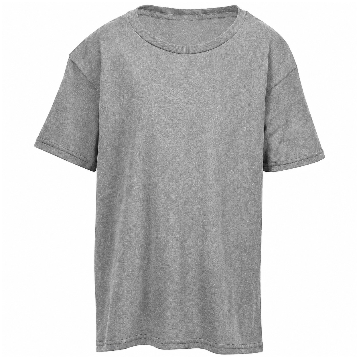 Youth Cotton Jersey Shirt — Gray