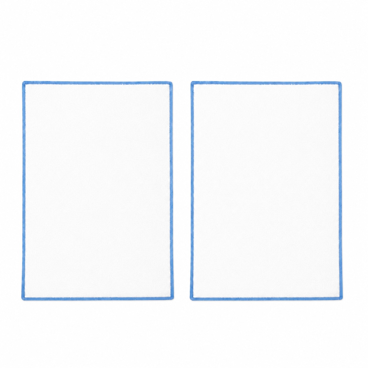 300GSM Cotton Tea Towel — Clear White