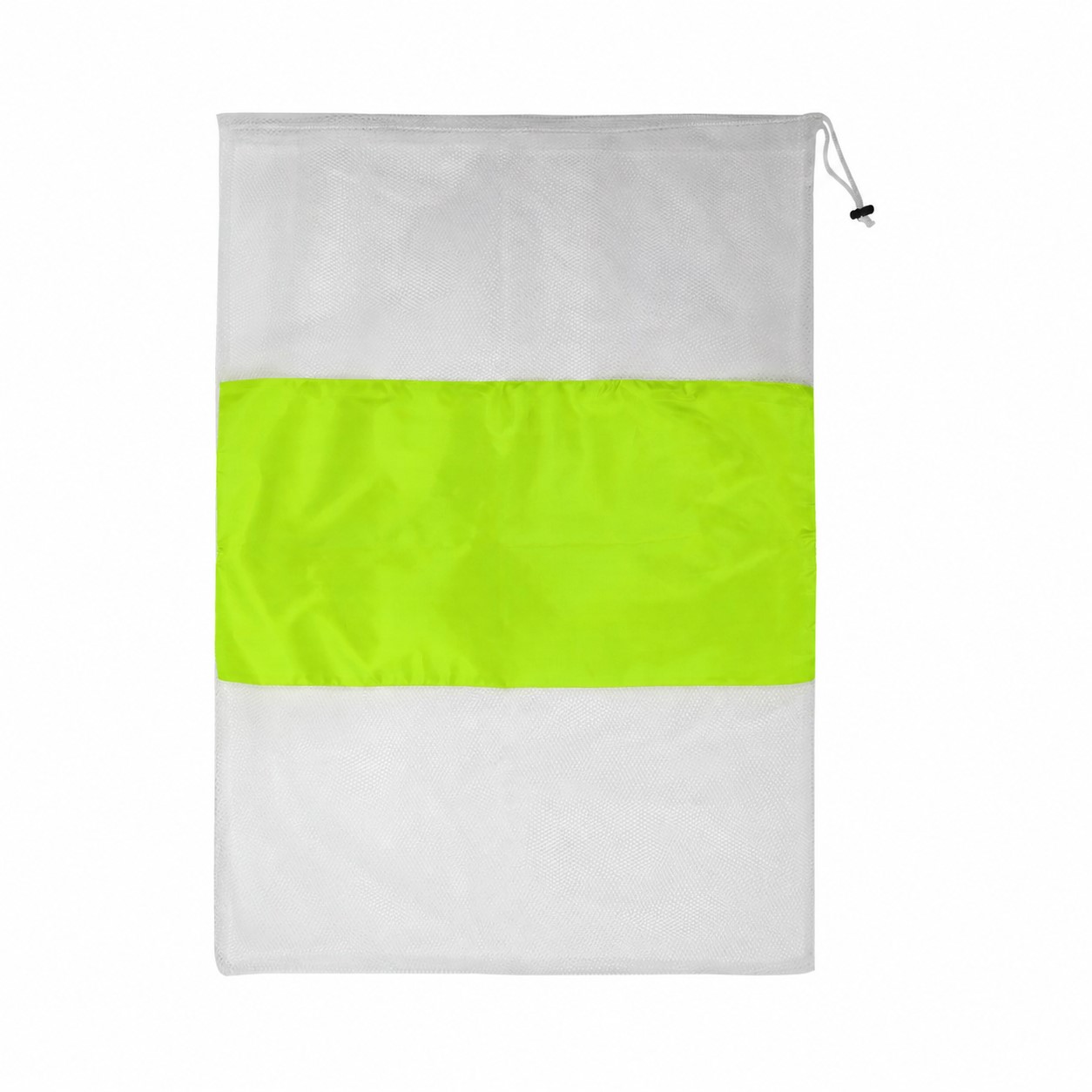 210D Polyester Mesh Laundry Bag — Lime Green
